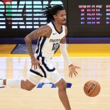 On ne reverra plus Ja Morant sur les parquets de NBA cette saison. KEYSTONE/EPA/ALLISON DINNER
